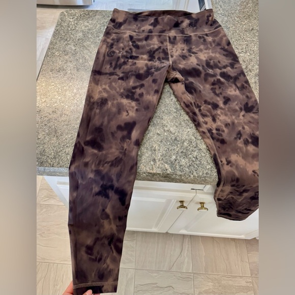 JoyLab Black and Brown Leggings High Waist Performance Wear - Picture 2 of 4